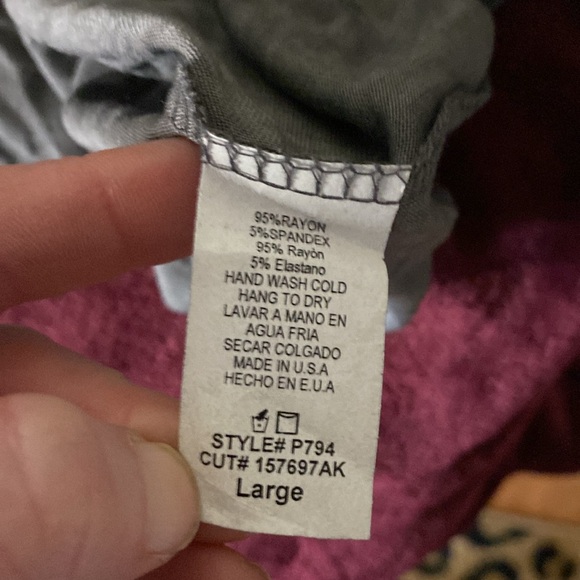 NWT Choker Tee in Charcoal,Semi Sheer and Longline Tee Top - Picture 8 of 9